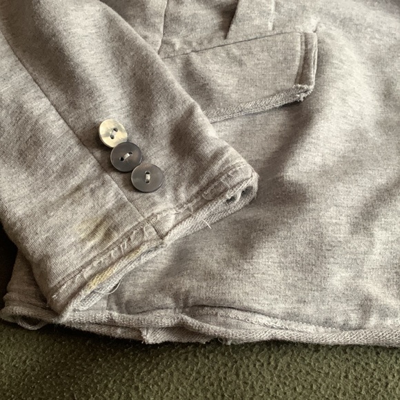 Coldwater Creek heather gray, long sleeve jacket.  Size 8. - Picture 4 of 13